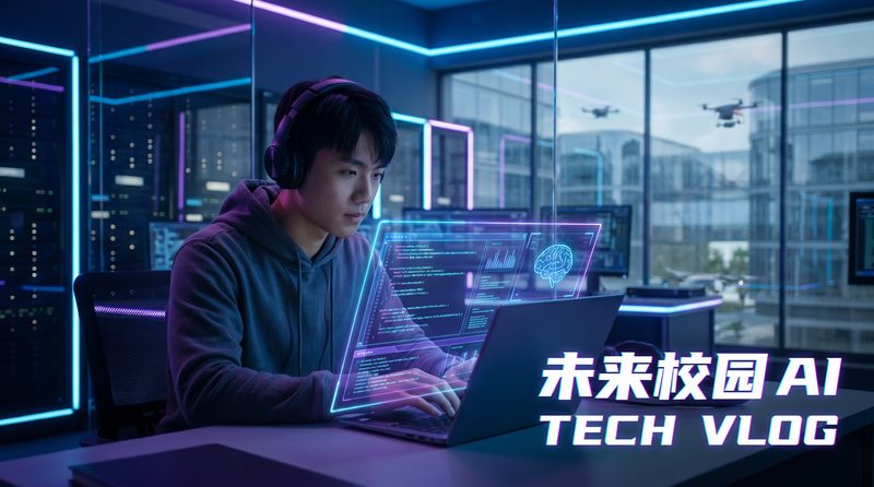 海角社区·未来校园AI科技视频